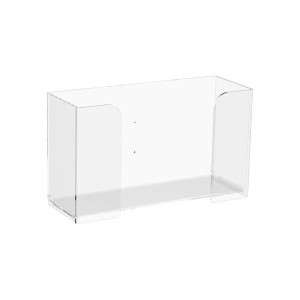 Support boîte gants ou mouchoirs | PMMA transparent mural