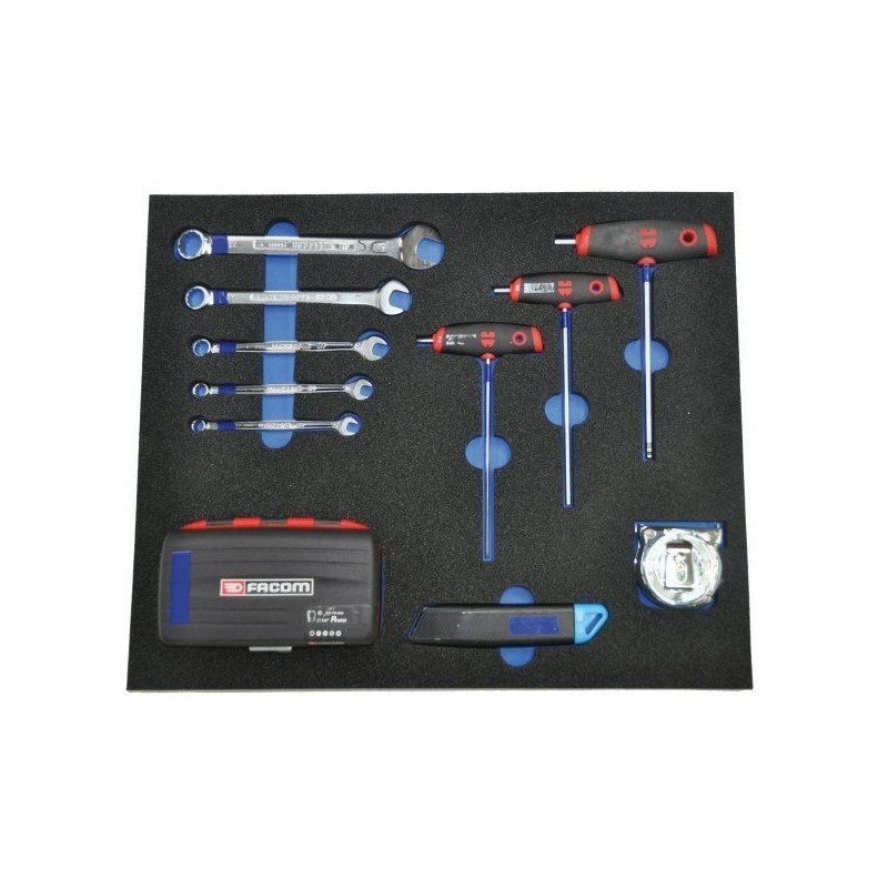 Frais technique découpe mousse sur mesure | Emplacements outils personnalisés