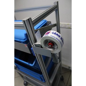 Support dévidoir ruban adhésif 50 mm | Porte dévidoir mural ou établi