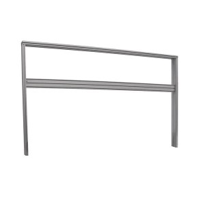 Fond arrière modulable pour QUALIPOST® 3200 ERGO | Tôle perforée, vernie ou ouverte