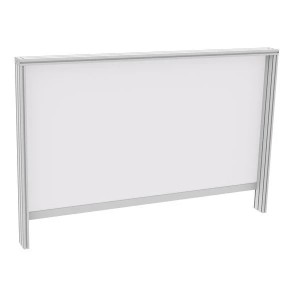 Fond arrière modulable pour QUALIPOST® 3200 ERGO | Tôle perforée, vernie ou ouverte