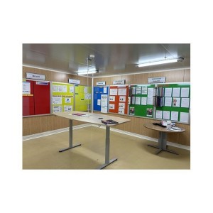 120115 - Mod'info mural l 1925 mm tôle blanche vernie