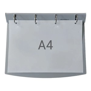 Porte-documents MULTIDOC® A4 PVC magnétique ou adhésif – Support à anneaux pour atelier