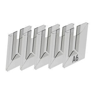 Porte-document PRODOC® MULTI modulaire transparent A3 – Support magnétique ou adhésif ultra fin