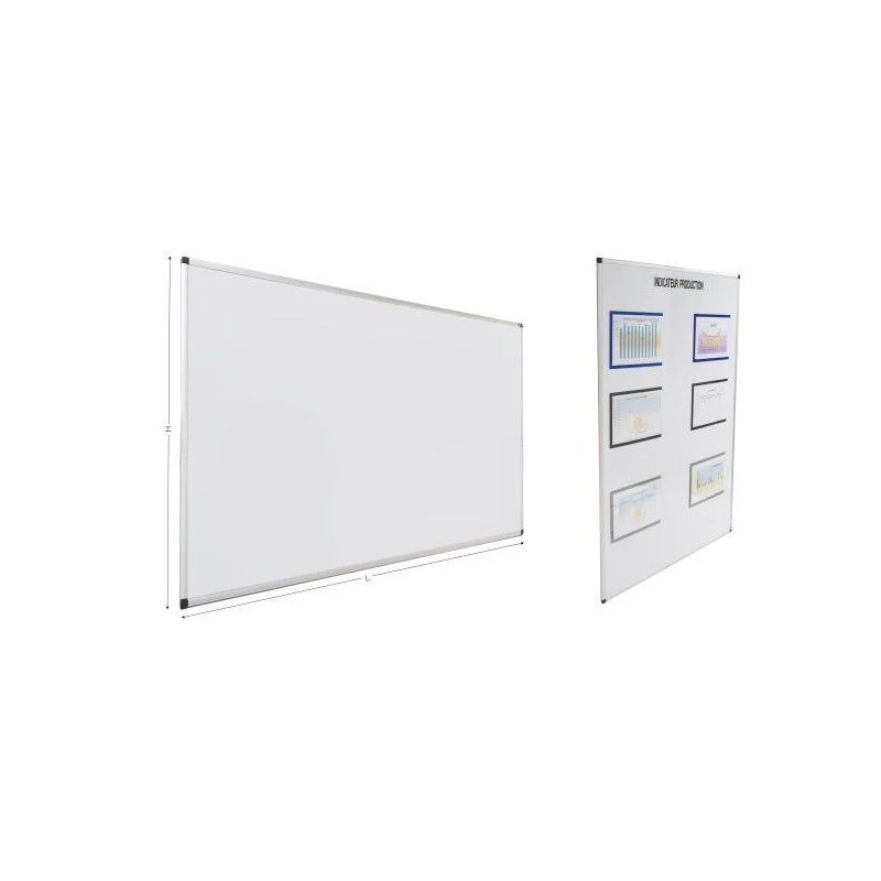 Tableau d'affichage mural magnétique - Management Visuel & LEAN