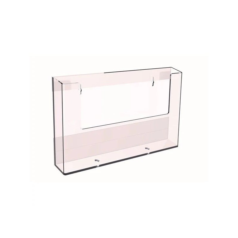 Porte-brochure PRODOC® BROCHURE transparent – Support magnétique ou adhésif grande capacité