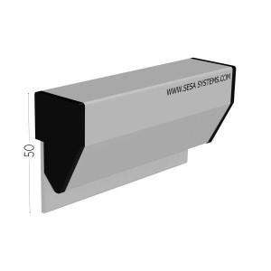 Porte-document à clipser CLIPDOC – Rail mural magnétique ou adhésif pour affichage rapide