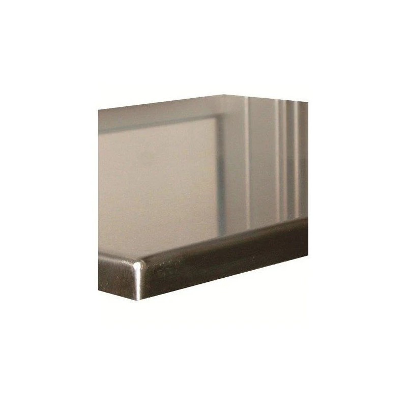 Plateau en INOX poli – Surface hygiénique et résistante pour ateliers