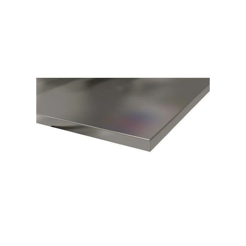 Revêtement INOX plan de travail | Protection plateau industriel