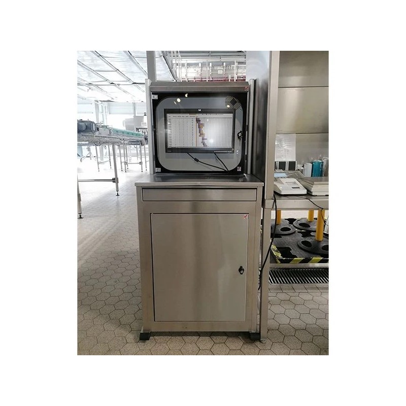 Armoire informatique inox MOBIPOST 550A | Protection PC industriel