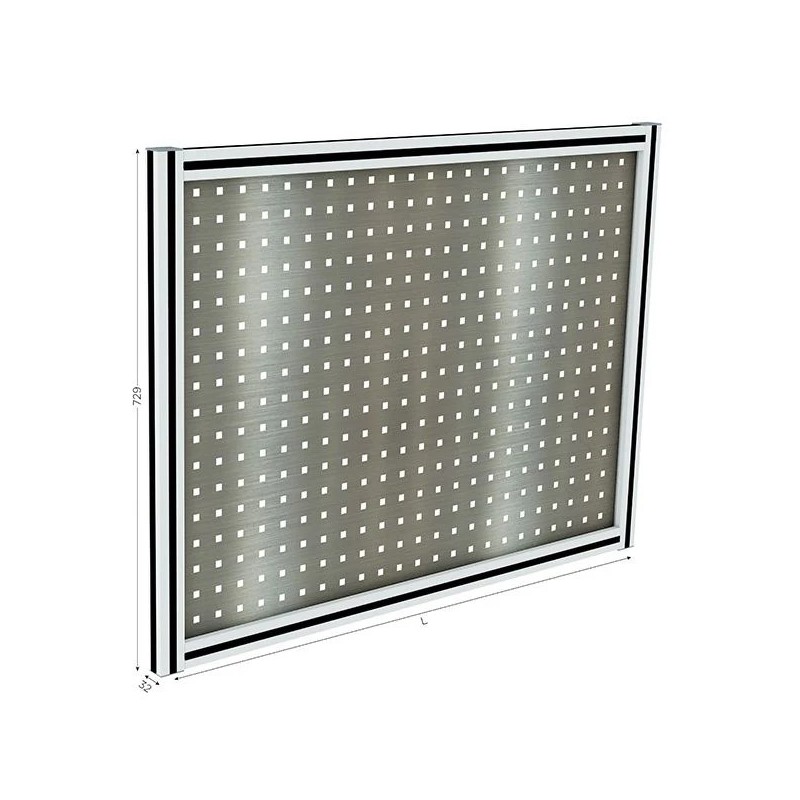 Panneau porte-outil inox MAINTPOST 250A mural | Rangement atelier compact