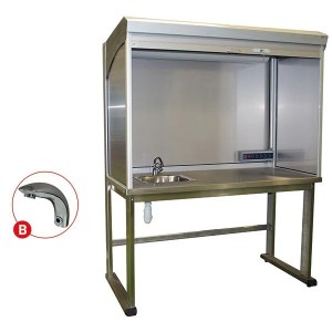 Panneau porte-outil inox MAINTPOST 250A mural | Rangement atelier compact