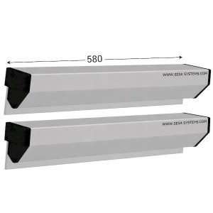 Porte-document à clipser CLIPDOC – Rail mural magnétique ou adhésif pour affichage rapide