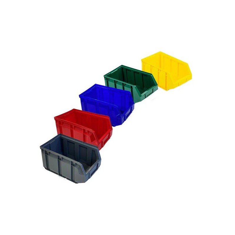 Bac à bec plastique lot 10 | Rangement visserie et pièces atelier