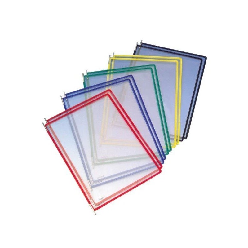 Pochettes INOX A4 à pivots – Lot de 10 PVC renforcé industriel