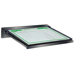 Pupitre d’écriture INOX DATAPOST – Support documents A4 A3 atelier