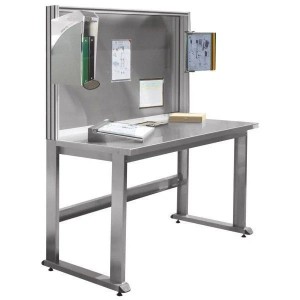 Fond arrière INOX QUALIPOST 3500 | Paroi industrielle 304L ESD