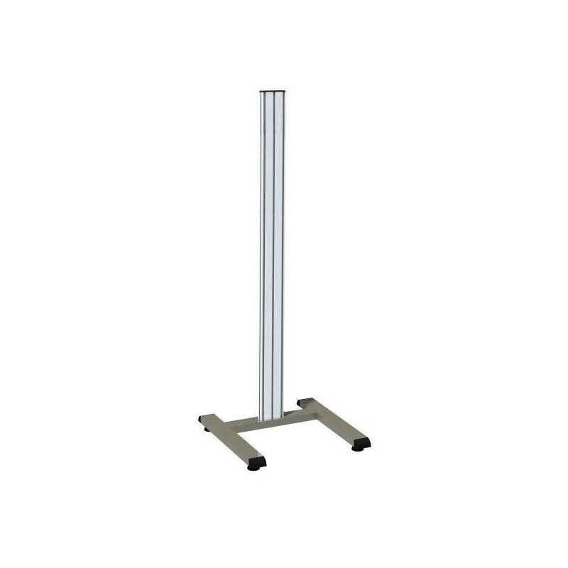 Piètement inox pour tableau industriel | support mobile atelier