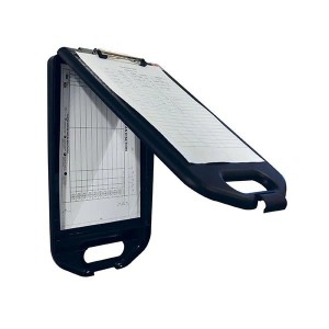 Support d’écriture avec rangement MULTIDOC – Écritoire A4 avec compartiment et fixation magnétique