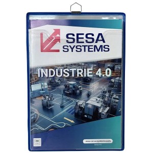 Pochettes porte-documents DOCAFLEX VIDE-POCHE A4 – Pochette grande capacité avec anses métalliques