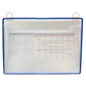 Pochettes porte-documents DOCAFLEX VIDE-POCHE A4 – Pochette grande capacité avec anses métalliques