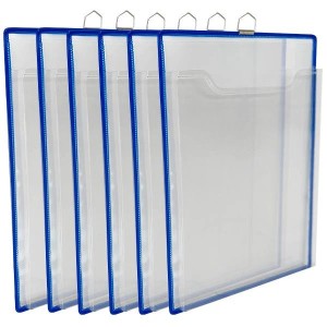 Pochettes porte-documents DOCAFLEX VIDE-POCHE A4 – Pochette grande capacité avec anses métalliques