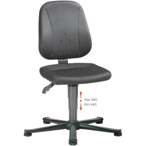 Chaise atelier ESD antistatique réglable | Siège ESD professionnel