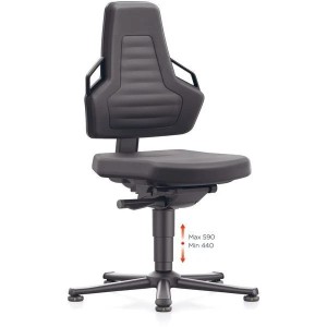 Chaise atelier ESD confort réglable | Siège antistatique pro