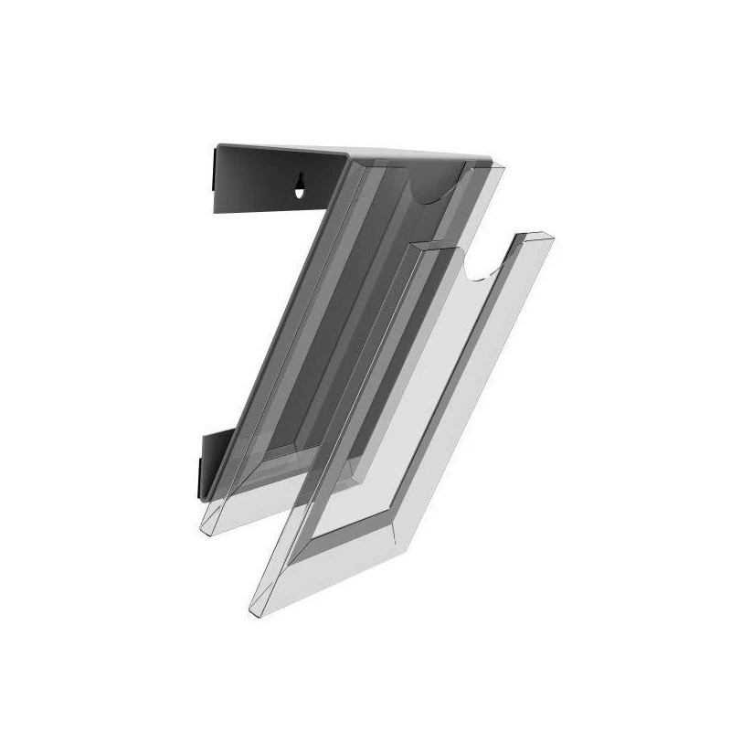 Support incliné mural PRODOC® MULTI A4 – Support vertical pour porte-documents modulaires