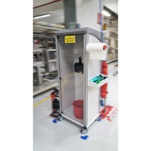 Poste de propreté mobile 5S NETPOST 800 | chariot industriel