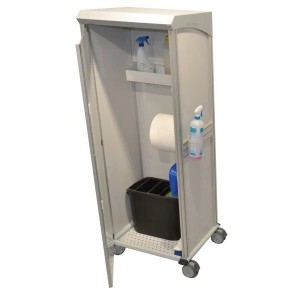 Poste de propreté mobile 5S NETPOST 800 | chariot industriel