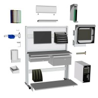 Poste de travail fixe