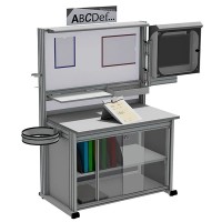 Poste de travail modulable fixe