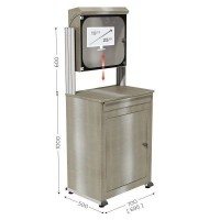 Poste de travail informatique INOX