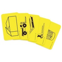 Pictogramme adhésif de sécurité