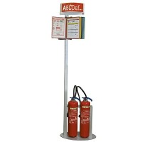 Support d'affichage de sécurité