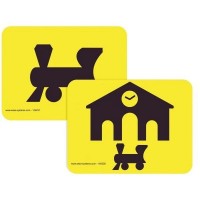 Pictogramme adhésif au sol