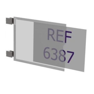 124461 - PRODOC ETUI A4 blanc avec etrier de fixation