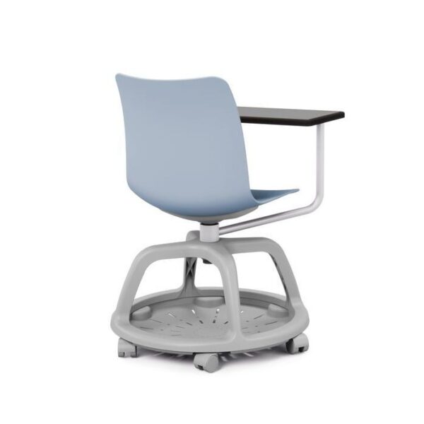571173 - Lot de 2 chaises de formation bleu - Image 2