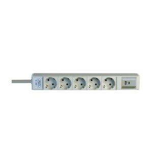555206 - Rampe électrique 5 prises + 1 USBA + 1 USBC (Norme européenne)