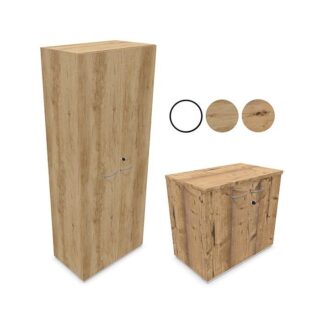 680110 - Armoire de rangement blanc