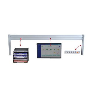 119412 - LEANERGO ALUMINIUM fixation par pince sur plateau