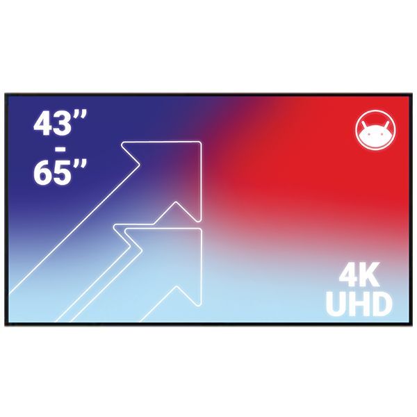 716042-E-LEANBOARD Ecran digital dynamique et connecté 43'' l 967.4 x H 555.9 mm