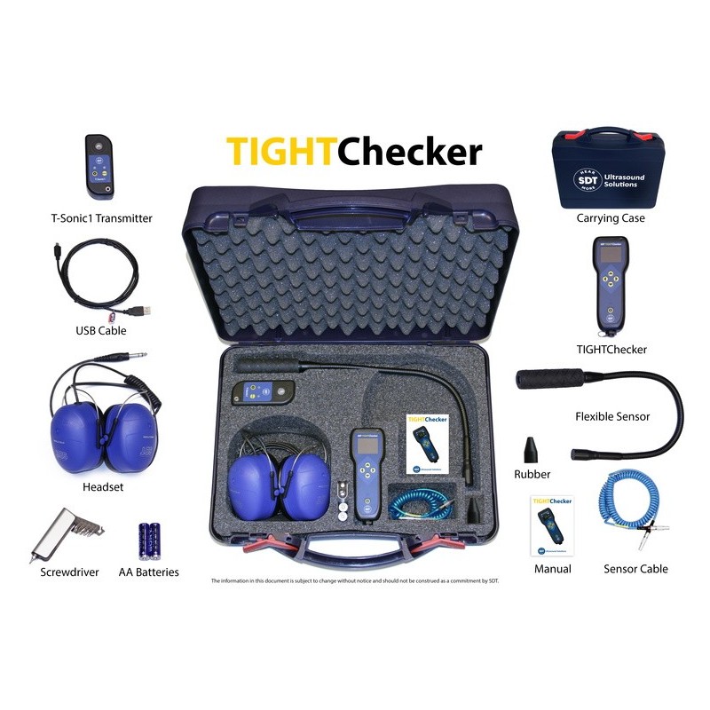 Détection étanchéité des volumes clos.