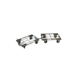 690200 - Chariot tractable sur roulettes pour bacs 600 x 400 mm