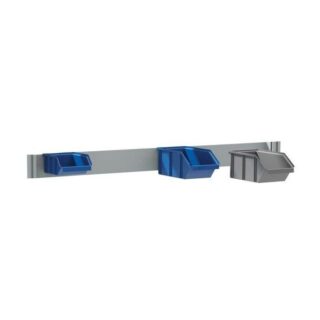 516407 - Rail pour fixation bacs plastiques L 647 mm recto/verso