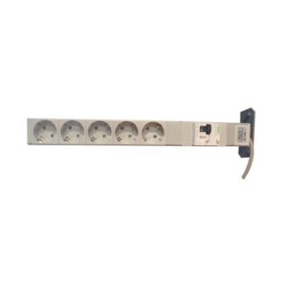 555110 - Rampe électrique 5 prises et interrupteur