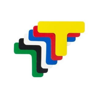 Tés adhésifs pour marquage au sol