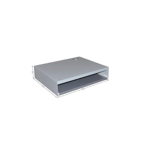 531205 - Caisson avec serrure pour QUALIPOST 600 l 556 x H 125 mm