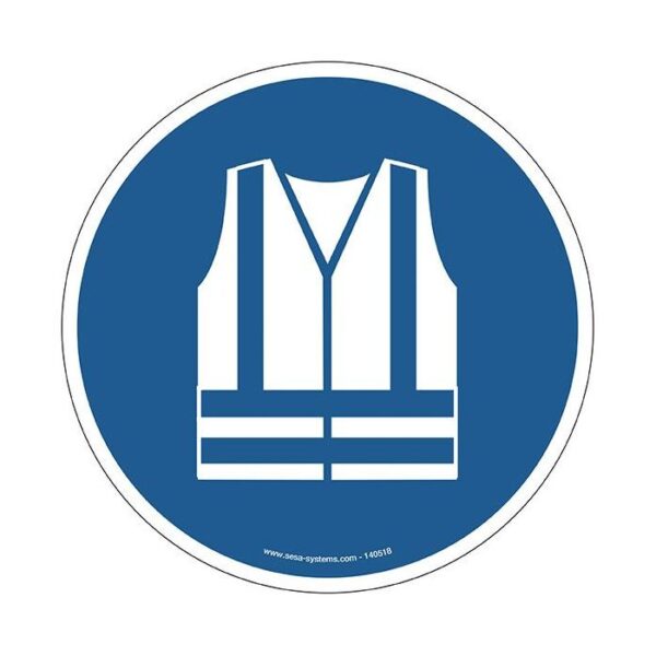 140218 - Pictogrammes Gilet de sécurité M015